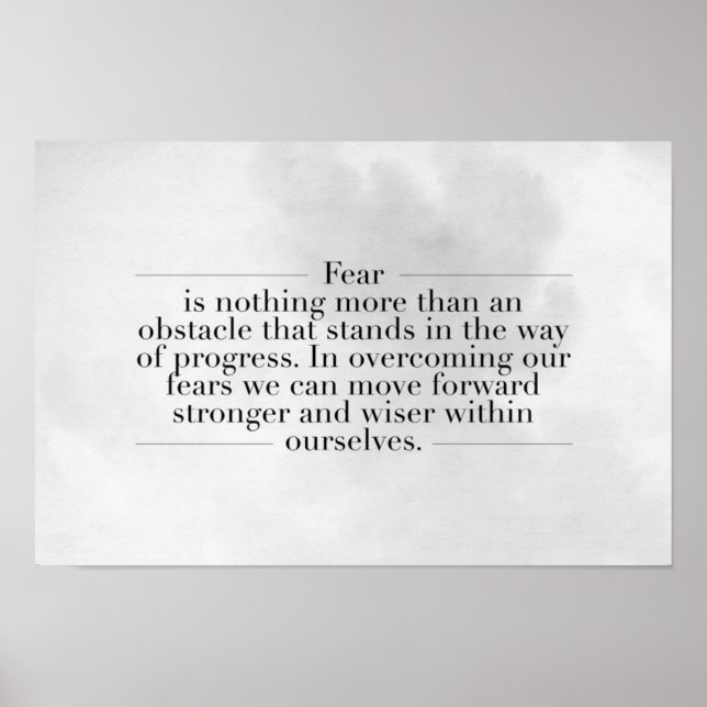 Idéer och motiveringar poster (Framsidan)