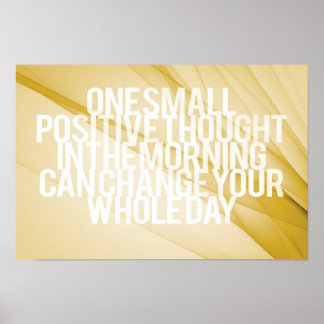 Idéer och motiveringar poster