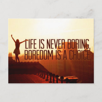 Idéer och motiveringar vykort