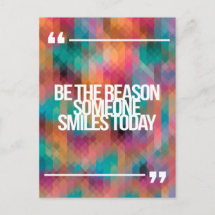 Idéer och motiveringar vykort