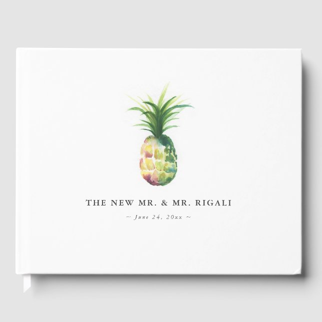 Idéer om anas Bröllop Guest Bok (Framsida)