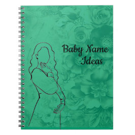 Idéer till Babynamn Anteckningsbok