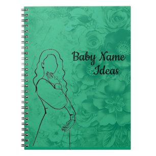 Idéer till Babynamn Anteckningsbok