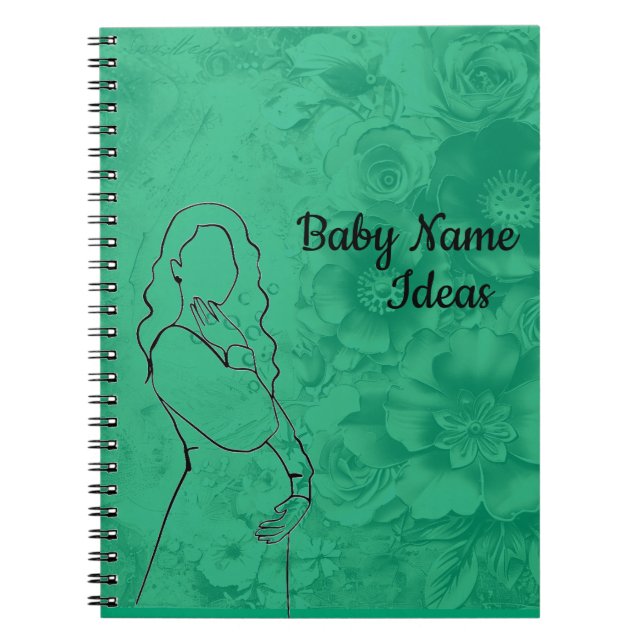 Idéer till Babynamn Anteckningsbok (Framsidan)