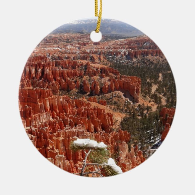 Idéer vid Bryce Canyon I Julgransprydnad Keramik (Framsidan)