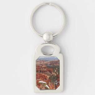 Idéer vid Bryce Canyon I Rektangulärt Silverfärgad Nyckelring