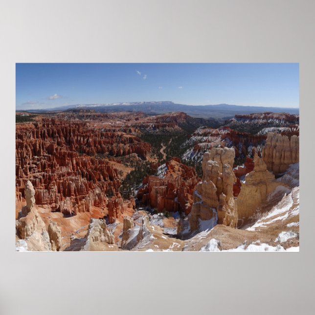 Idéer vid Bryce Canyon II Poster (Framsidan)