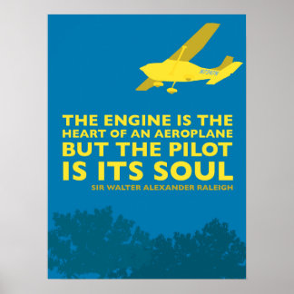 Idéflygplan och flygande poster