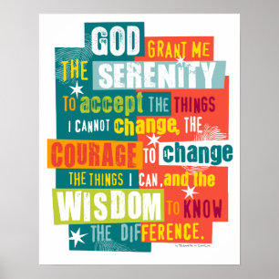 Idégrafik med Prayer Graphic Art Poster