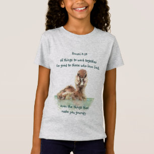 Idéisk bibelcitat Rom 8:28 Arbeta tillsammans T Shirt
