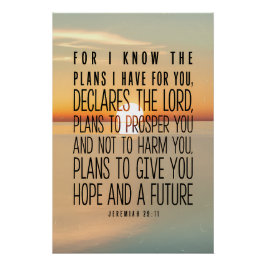 Idéisk biblisk offert Poster Perfect Poster