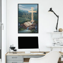 Idéisk biblisk offert Poster - Psalms
