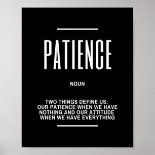 Idéisk fråga om att vara patient poster