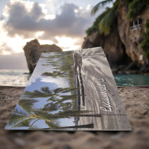 Idéisk Hawaiian Beach Peacnice Kona Kusten