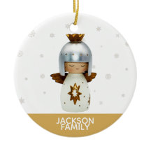 Idéisk julklapp med texten ängel & guld