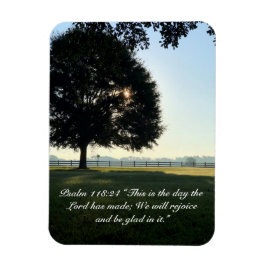 Idéisk "nydag" liggande magnet