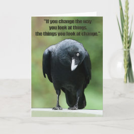 Idéisk - Positivt Attitydkort Kort