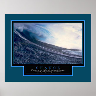 Idéisk Poster "Ändra" 22 x 28