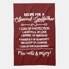 Idéisk recept för en Speciell gudfar Kökshandduk