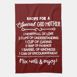 Idéisk recept för en Speciell gudmor Kökshandduk