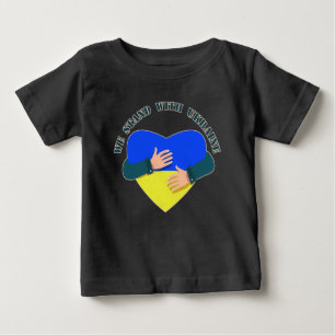 Idéisk signal Vi står fast vid Ukraina T Shirt