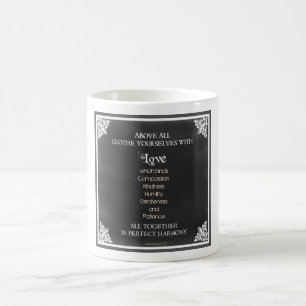 Idéisk skriptcitat kaffemugg