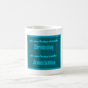 Idéisk typografi-aktiveringsoffert kaffemugg