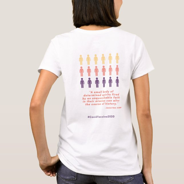 Idéisk vaccinprövning t shirt (Baksida)