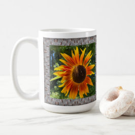 Idékmenekaffe Mugg med Cheerful Sunblommor