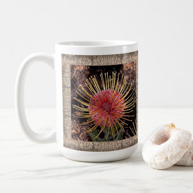 Idékmenekaffe Mugg med strejkproteas (Med munk)
