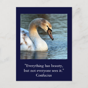 Idékort Confucius Beauty 1 Vykort