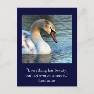 Idékort Confucius Beauty 1 Vykort