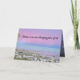 Idékort för "Ändrade konst" Anteckningskort