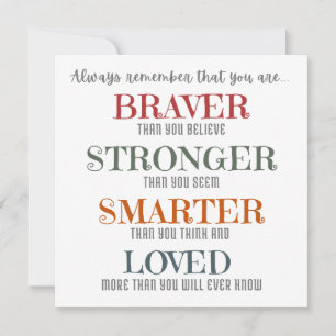 Idékort för dotter kort