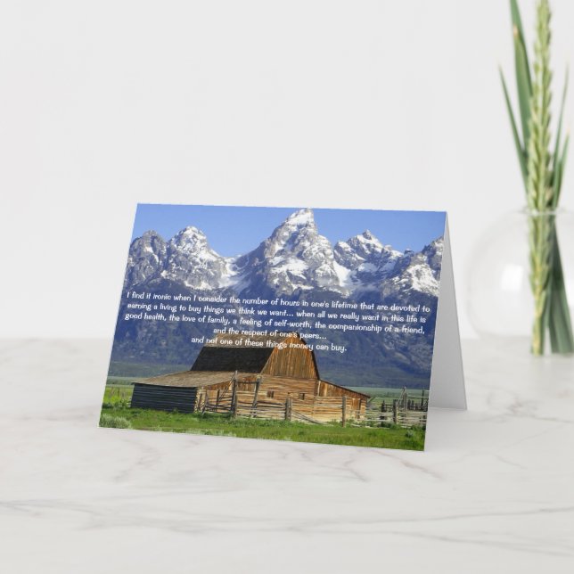 Idékort Ironies of Life Kort (Framsida)