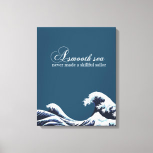 Idékterande offertmur Art Decor a SmoSea Canvastryck