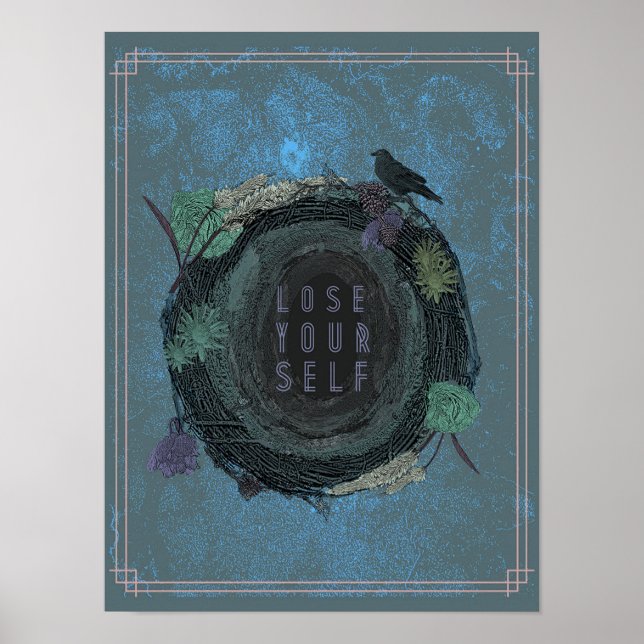 Idékterande vägg Poster (Framsidan)