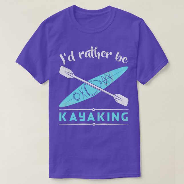 Idem snarare kayaking (31) t shirt (Design framsida)