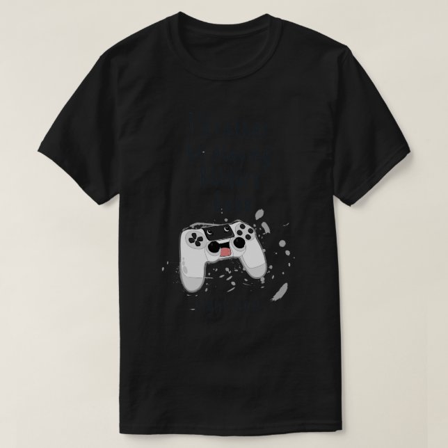 Idem spelar Baldurs Grind höger nu TShirt T Shirt (Design framsida)