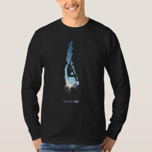 Idem Tha, klättring i bergsklättrare Sten T Shirt