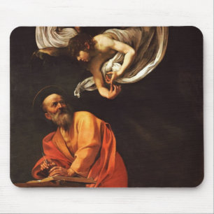 Idémentation Saint Matthew Caravaggio-konst Musmatta