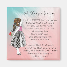 Idén A Prayer för dig som Poster Magnet