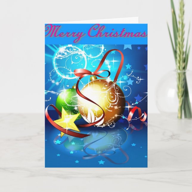 Idén Jul hälsning Helgkort (Framsida)