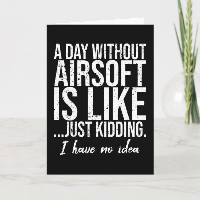 Idén om en rolig sportgåva kort (Framsida)