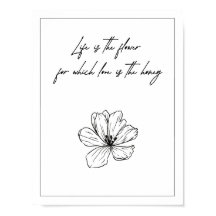 Idénationella Kärlek Poster