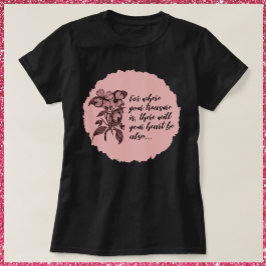 Idénationellt hjärta och resonansoffert T-Shirt