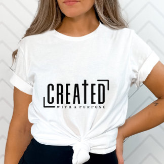 Idénationellt Skapat med ett ändamålsenligt positi T Shirt