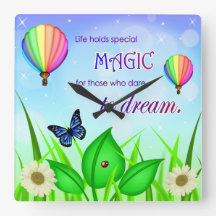Idéns Dream Quoot Wall Clock