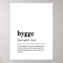 Idéns Hygge-citattecken Poster