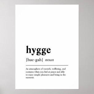 Idéns Hygge-citattecken Poster